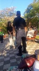 Denuncian autoritarismo policial en Plaza de los Desaparecidos