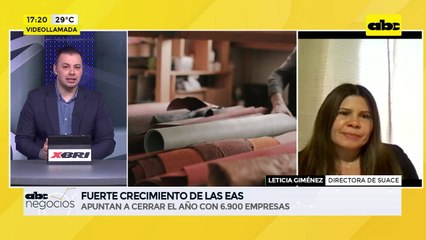 ABC Negocios: Fuerte crecimiento de las Empresas por Acciones Simplificadas - Entrevista a Leticia Giménez, directora de Suace