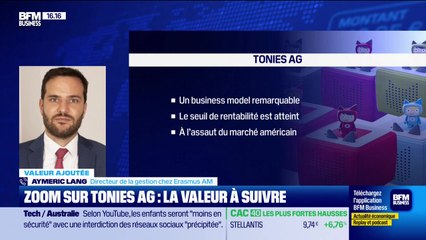 Valeur ajoutée : Ils apprécient Tonies AG - 03/12