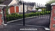 Automatic Gates In Winter