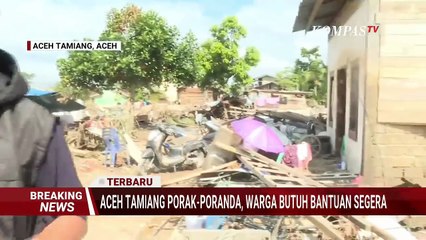 Tangisan Korban Banjir di Aceh Tamiang, Warga: Terpaksa Minum dari Genangan Air Banjir