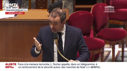 Compromis sur le budget de la Sécu: "On doit pouvoir trouver une zone d'atterrissage autour de 20 milliards d'euros de déficit", indique Sébastien Lecornu