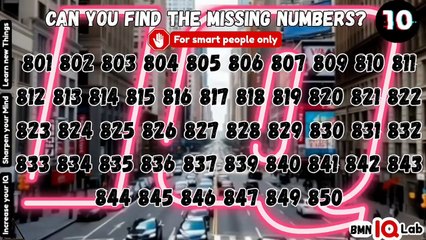 Can you find the missing numbers? (P.16) 🔢