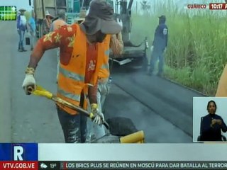 Guárico | Gobierno regional continúa reparaciones de asfalto para garantizar mejor transitabilidad