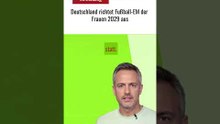 Deutschland richtet Fußball-EM der Frauen 2029 aus