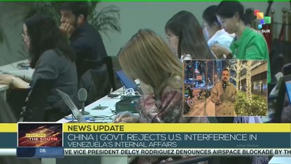 China, govt. rejects U.S. interference in Venezuela's internal affairs