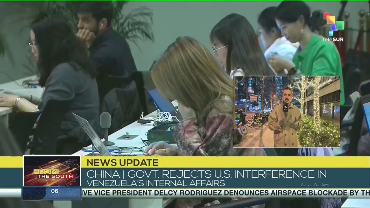 China, govt. rejects U.S. interference in Venezuela's internal affairs