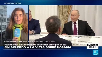 Reunión entre Putin y enviados de EE. UU. concluye sin avances sobre el plan de paz para Ucrania