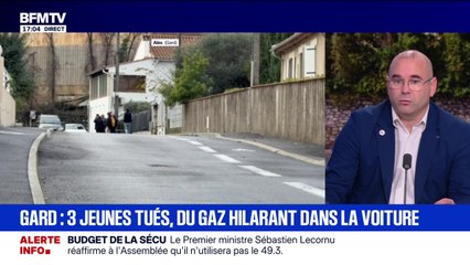 Accident de voiture et protoxyde à Alès: "Pour l'instant, il n'y a aucun test qui permet de le détecter. On doit les prendre en flagrant délit", explique Axel Ronde, porte-parole du syndicat CFTC-Police
