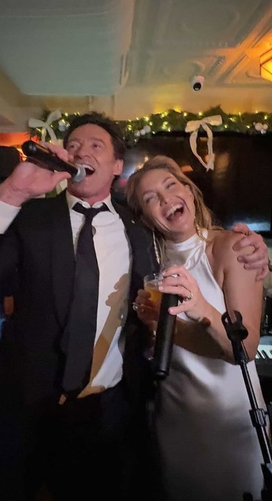 Hugh Jackman y Kate Hudson muy unidos en Nueva York