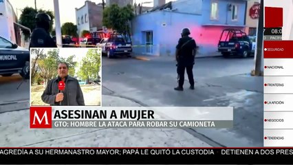 Mujer es asesinada en Guanajuato tras ser atacada por hombre que buscaba huir de operativo