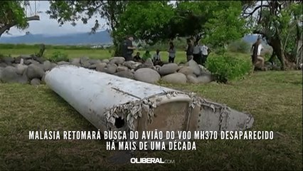 Malásia retomará busca do avião do voo MH370 desaparecido há mais de uma década