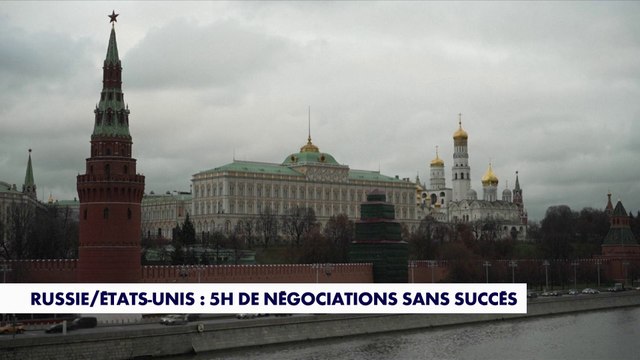 Russie/Etats-Unis : 5h de négociations sans succès