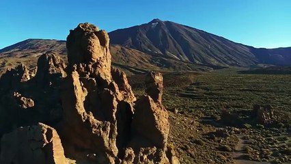 Parque Nacional del Teide (a vista de dron)