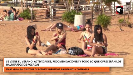 Se viene el verano: actividades, recomendaciones y todo lo que ofrecerán los balnearios de Posadas