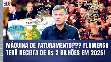 R$ 2 BILHÕES! E AGORA??? "O FLAMENGO, com ESSE AUMENTO DO FATURAMENTO, precisa..." | Mauro Cezar