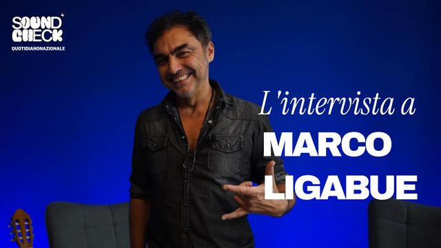 Marco Ligabue ai microfoni di Soundcheck