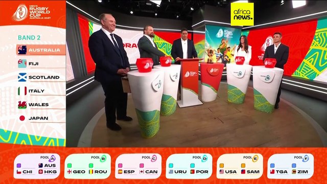 Rugby : découvrez le tirage au sort de la Coupe du monde 2027