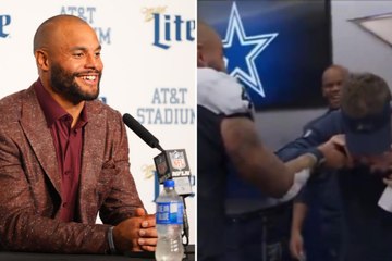 Dak Prescott shares emotional moment with Jerry Jones after Cowboys’ Thanksgiving win