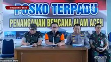[FULL] BNPB Update Penanganan Bencana Banjir-Longsor Sumatera per 3 Desember 2025: 463 Korban Hilang