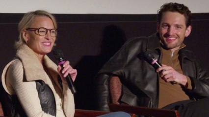 'The Girlfriend' THR Presents Q&A With Robin Wright & Laurie Davidson | THR Video