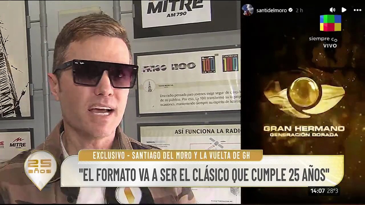 Santiago del Moro reveló lo que más inquieta a Marcela Tauro de entrar a Gran Hermano: "Le jode que..."