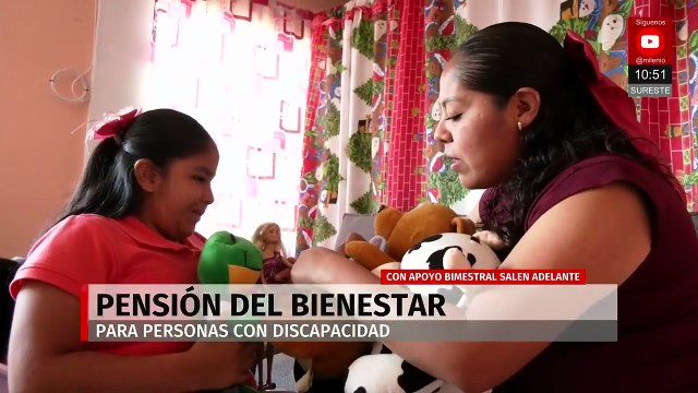 Pensión del Bienestar para discapacidad supera el millón de beneficiarios en el país