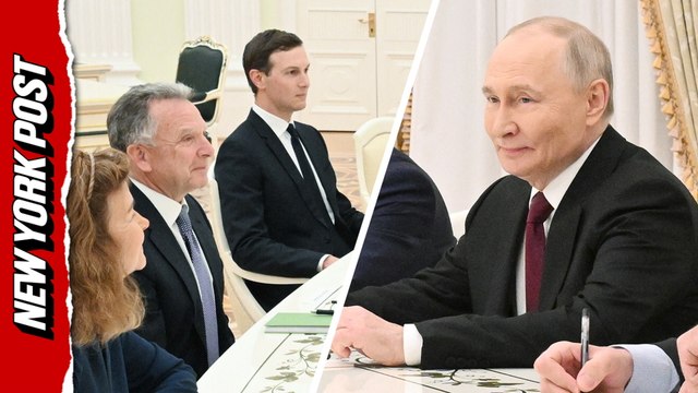 Jared Kushner, Steve Witkoff meet with Putin in Kremlin to talk Russia-Ukraine peace deal