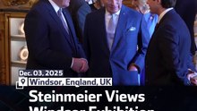 Steinmeier Views Windsor Exhibition With King