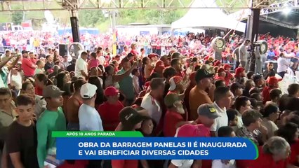 Inauguração da Barragem Panelas 2 em Chã de Panelas: Uma nova era para o controle de enchentes em Pernambuco