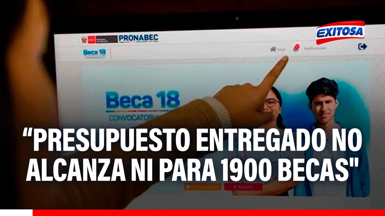 Polémica por Beca 18: "Con el presupuesto que se ha entregado no alcanza ni para 1900 becas", asegura exdirectora de Pronabec