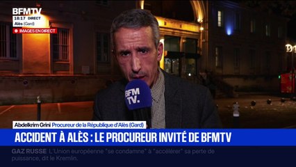 Accident de voiture à Alès: "D'après le médecin légiste et les premières constatations, les trois jeunes sont morts noyés", déclare Abdelkrim Grini, procureur de la République d’Alès