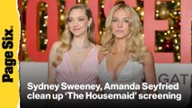 Sydney Sweeney, Amanda Seyfried, Michele Morrone and more attend 'The Housemaid' NYC screening