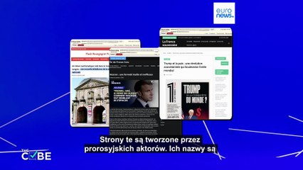 Lokalne francuskie media naśladowane w ramach rosyjskiej strategii propagandowej