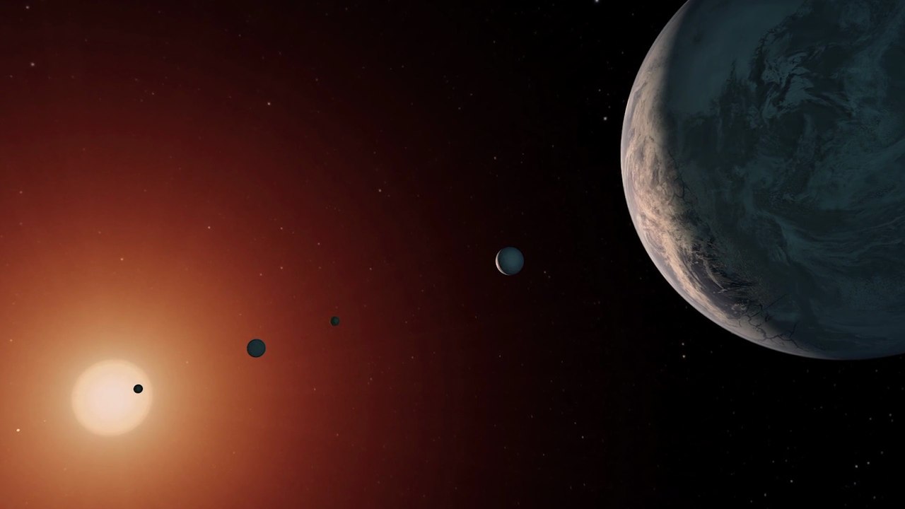 Esto es lo que hace a TRAPPIST-1 especial ¡Exoplanetas Super-habitables!