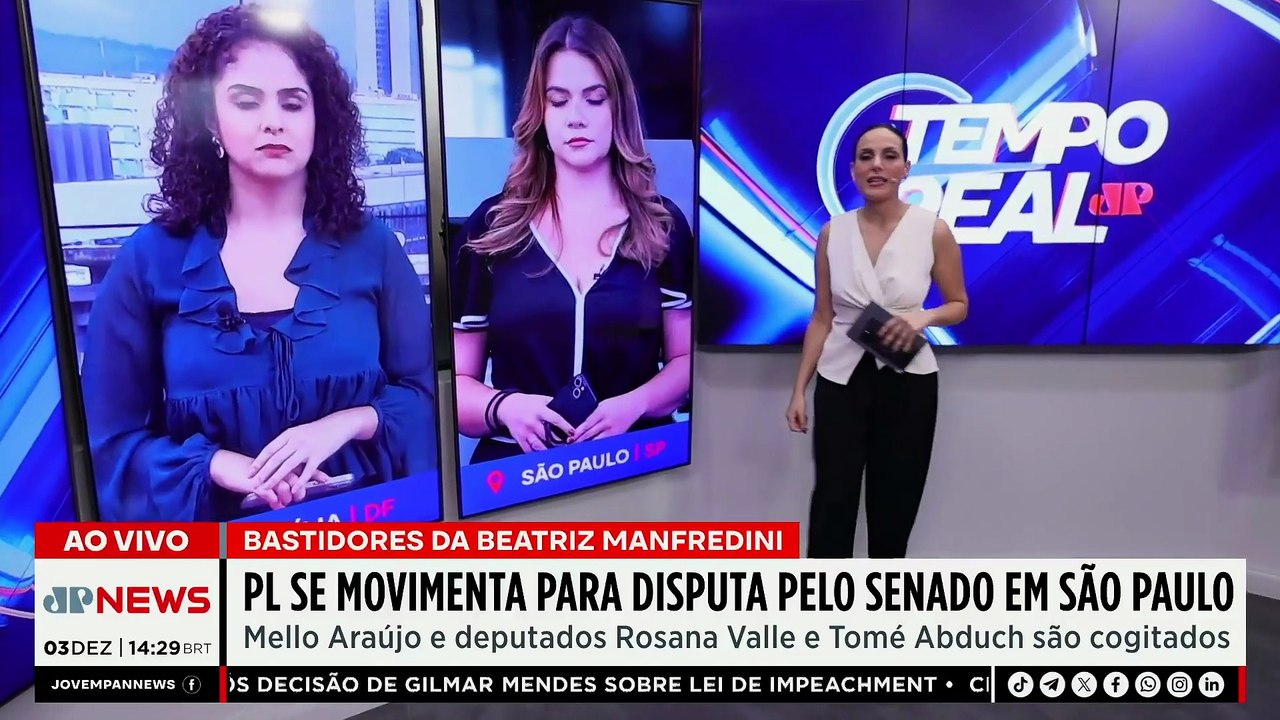 Eduardo Bolsonaro pode ficar de fora da disputa pelo Senado e PL se articula substituto | TEMPO REAL