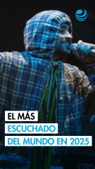 Bad Bunny rompe récord global en Spotify 2025