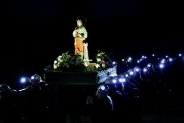 Procesión Santa Bárbara La Robla