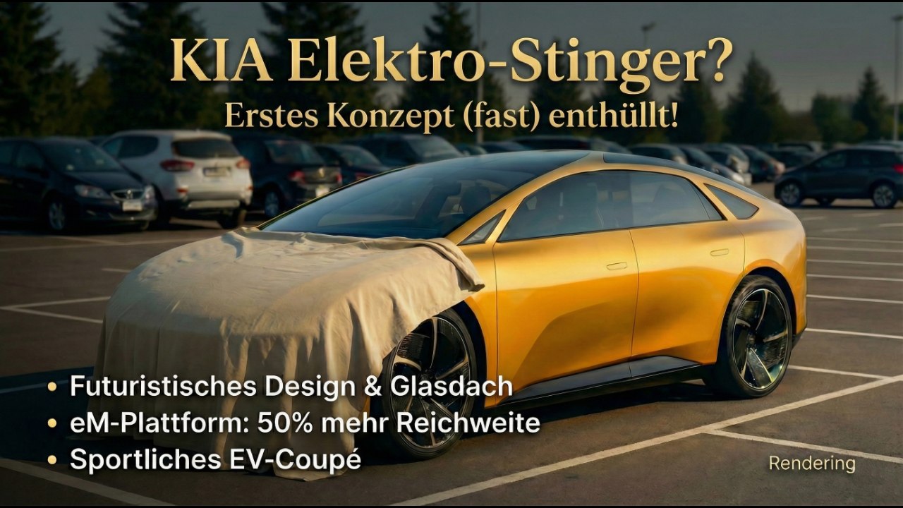 Teaser: Kia zeigt EV-Konzept mit Glasdach & LED-Front