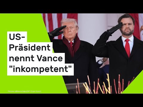 Donald Trump: US-Präsident entsetzt mit Urteil - plötzlich nennt er Vance inkompetent