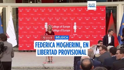Mogherini y Sannino, en libertad provisional en la investigación sobre corrupción en el Colegio de Europa