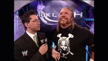 A very confident Triple H believes he’ll regain the World Heavyweight Championship! - Backlash 2005 1/5/05