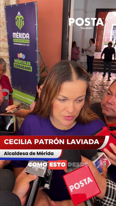 No habrá incremento al predial en 2026 en Mérida, afirmó la alcaldesa Cecilia Patrón