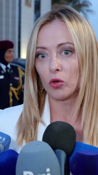 Meloni - Manama, dichiarazioni alla stampa al termine del Vertice del Consiglio di Cooperazione del Golfo. (03.12.25)