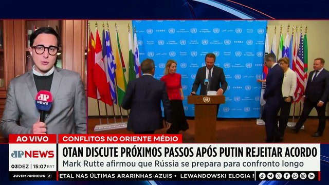 Guerra na Ucrânia: Otan debate próximos passos após Rússia rejeitar acordo de paz | TEMPO REAL
