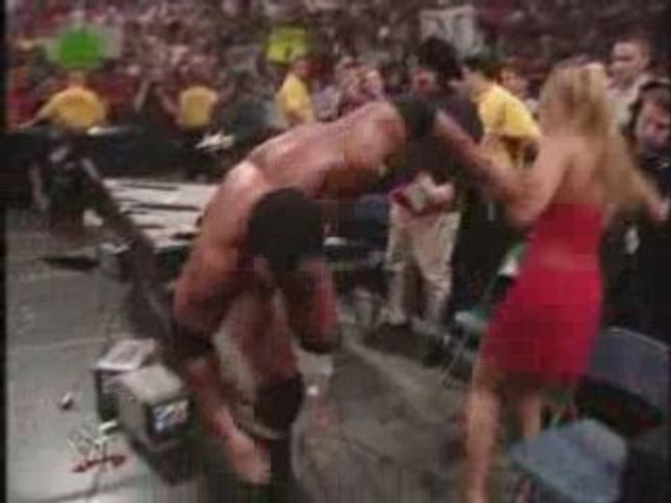 The Rock vs Rob Van Dam