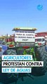 Caravana de agricultores avanza hacia San Lázaro en protesta por la Ley de Aguas