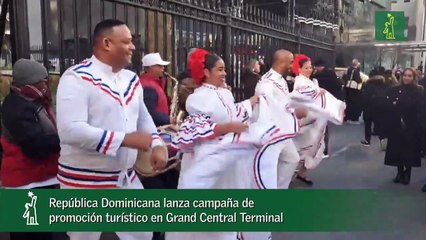 República Dominicana lanza campaña de promoción turístico en Grand Central Terminal-