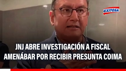 Henry Amenábar: JNJ abre investigación a fiscal adjunto provincial por recibir presunta coima de 3 mil dólares