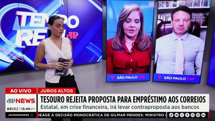 Correios: Tesouro Nacional rejeita proposta de empréstimo de R$ 20 bilhões à estatal | TEMPO REAL